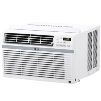 Aire Acondicionado LG Tipo Ventana Enfriamiento 12000 BTU/h Temporizador Color Blanco