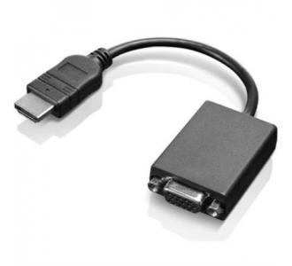 Adaptador Lenovo HDMI a VGA Monitor Color Negro