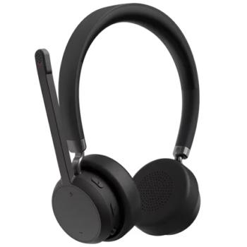 Audífonos inalámbricos Lenovo Bluetooth 5.3 con hasta 31 h de llamada y 60 h de música incluyen cable USB C