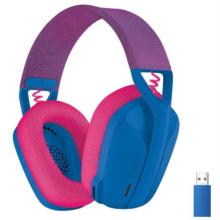 Audífonos Logitech Gaming G435 Inalámbricos Micrófono Lightspeed Color Azul-Frambuesa