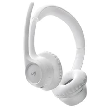 Diadema Logitech Zone Vibe 300 Inalambrica con microfono  Color Blanco