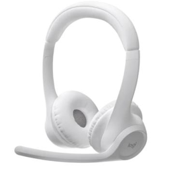 Diadema Logitech Zone Vibe 300 Inalambrica con microfono  Color Blanco