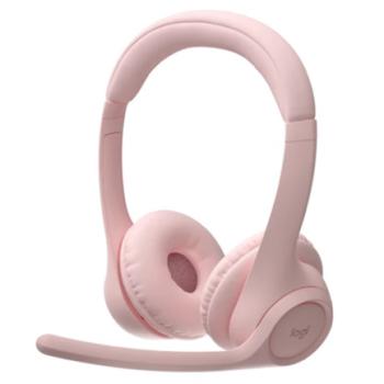 Diadema Logitech Zone Vibe 300 Inalambrica con microfono  Color Rosa