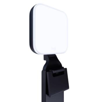 Luz Logitech Premium para Streaming 2700K - 6500K con Cable USBC a USBA de 1.5m 250 Lúmenes