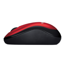 Mouse Logitech M185 Inalámbrico Color Rojo