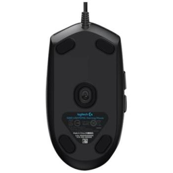 Mouse Logitech G203 Lightsync Gaming 8000 dpi RGB Color Negro