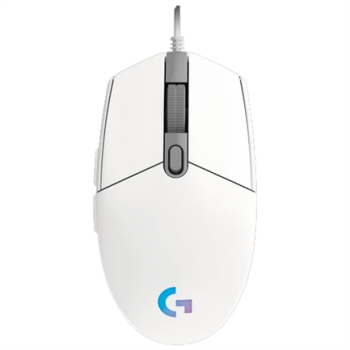 Mouse Logitech G203 Lightsync Gaming 8000 dpi RGB Color Blanco