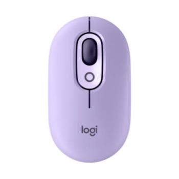 Mouse Logitech Pop Inalámbrico con Función Emojis Personalizable 1000dpi Color Cosmos