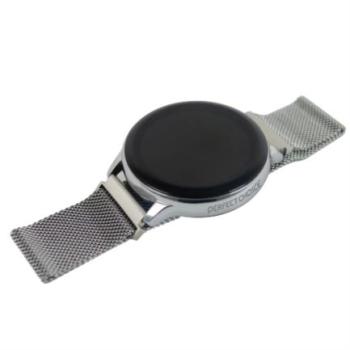Smart Watch Perfect Choice Silver Inteligente Redondo con 2 Correas Metal+Silicon
