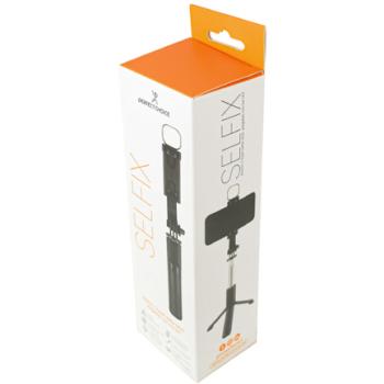 BASTON TRIPIE PLEGABLE PERFECT CHOICE CON LUZ LED (SELFIE STICK) SELFIX