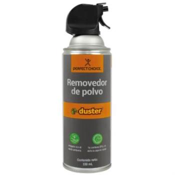 Aire Comprimido Perfect Choice E-Duster 330ml para limpieza de Teclados/Equipos de Cómputo/CDs