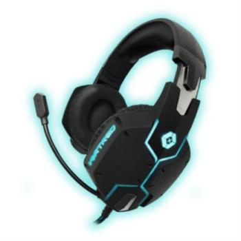 Audífonos Vortred Gamer 7.1 Assault Sonido Envolvente Color Negro