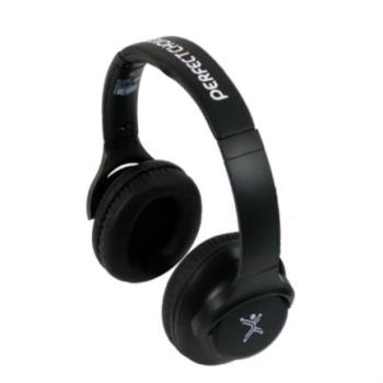 Audífonos Perfect Choice All Time Bluetooth Inalámbricos Diadema Plegable Color Negro