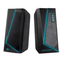 Bocinas Gaming Vortred Thunder Conexión Dual Bluetooth/3.5mm Iluminación RGB Color Negro