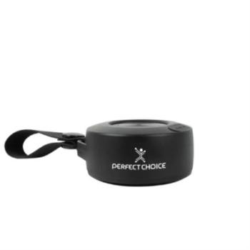 Bocina Perfect Choice Handy Portátil Inalámbrica Batería Recargable Luz RGB Color Negro