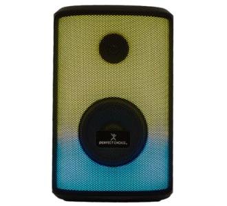 Bocina Perfect Choice Rampage Profesional Portable RGB 30W Color Negro