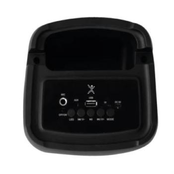 Bocina Inalámbrica Perfect Choice Conector USB Tipo C Panel RGB Batería Recargable Color Negro