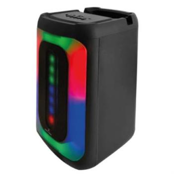 Bocina Inalámbrica Perfect Choice Conector USB Tipo C Panel RGB Batería Recargable Color Negro