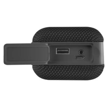 BOCINA PORTATIL PERFECT CHOICE INALAMBRICA SUGARY - NEGRO