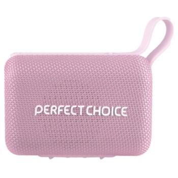 BOCINA PORTATIL PERFECT CHOICE INALAMBRICA SUGARY - ROSA
