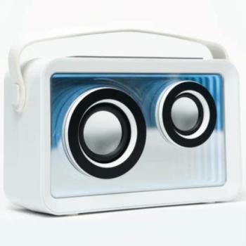 Bocina Portátil Loopstar Perfect Choice Bluetooth Recargable 15W Blanco