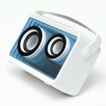 Bocina Portátil Loopstar Perfect Choice Bluetooth Recargable 15W Blanco