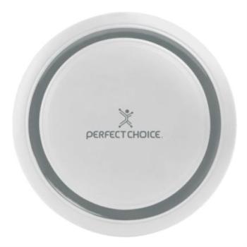 Cargador Inalámbrico Perfect Choice Universal 15W Color Blanco