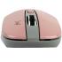Mouse Inalámbrico Perfect Choice Essential Ajustable 800-1200-1600dpi Color Rosa