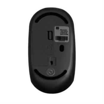 Mouse Inalámbrico Perfect Choice Whisper 2.4 GHz Conector Dual USB C/A Alcance 10m Color Negro