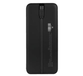 Power Bank PERFECT CHOICE Carga Rápida 22.5W con Cable Tipo C Bolt Negro