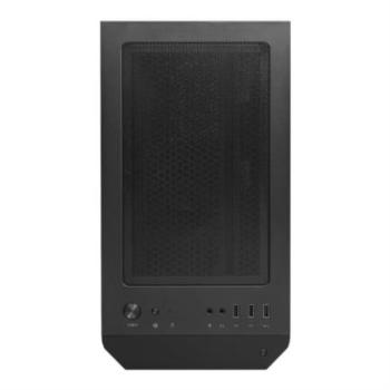 Gabinete MSI MAG FORGE M100A Midi-Tower Micro-ATX/Mini-ITX USB 2.0/3.0 sin Fuente 4 Ventiladores Instalados Negro