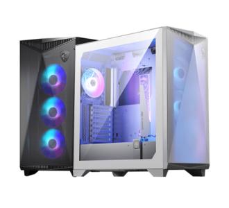 GABINETE MSI MPG GUNGNIR 300R AIRFLOW WHITE BLANCOVIDRIO TEMPLADO 4 VENTILADOR ARG BATX S FUEN