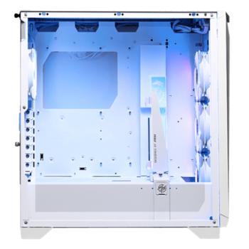 GABINETE MSI MPG GUNGNIR 300R AIRFLOW WHITE BLANCOVIDRIO TEMPLADO 4 VENTILADOR ARG BATX S FUEN