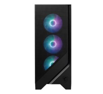 Gabinete MSI MAG Forge 321R Airflow Cristal TEMP ATX MIDI-TOWER ATX/MICRO-ATX/MINI-ITX sin Fuente 4 Ventiladores Negro