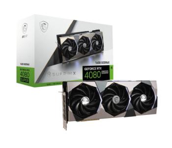 Tarjeta de Video Suprim X MSI GeForce RTX4080 Super 16GB Triple Fan GDDR6X PCIe 4 0 256 bits HDMI DP