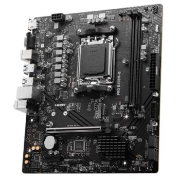 TARJETA MADRE MSI PRO B650MB SOCKET AM5 2 DDR5 6800 HDMI VGA 1 M.2 MICRO ATX