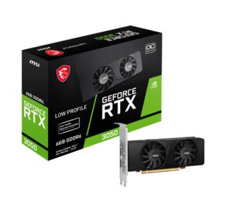 Tarjeta de Video MSI GeForce RTX 3050 LP 6G OC 6GB GDDR6