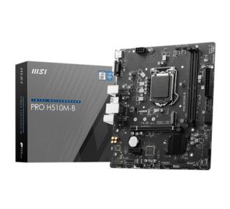 Tarjeta Madre MSI PRO H510M-B II Micro-ATX LGA 1200 Intel H470 64GB DDR4 HDMI para Intel