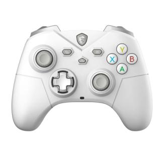 Control Gamer MSI Force Gc300 Inalámbrico USB compatible con PC PS4-PS5 Batería Recargable hasta 15 Horas Blanco