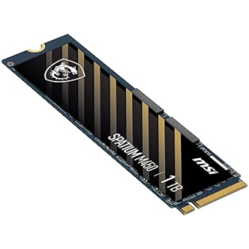 SSD MSI Interno SPATIUM M450 1TB M.2 2280 NVMe PCIe Gen4 hasta 2000 MB/s Lectura