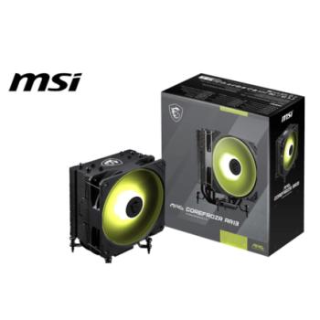 Disipador P/CPU MSI (MAG COREFROZR AA13) Fan 120MM ARGB Socket 1700 1851 AM4 AM5 Negro