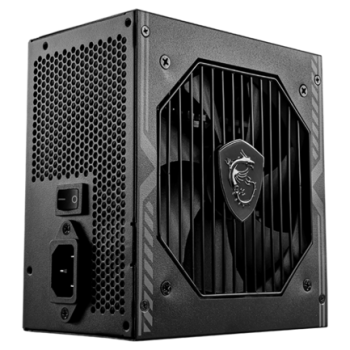 Fuente de Poder 750W MSI MAG A750BN PCIE5 80 PLUS Bronze 24-pin ATX 120mm