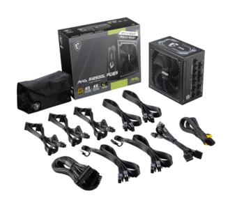 Fuente de Poder 1250W MSI MAG A1250GL PCIE5 80 PLUS Gold ATX Modular 24-pin ATX 135mm