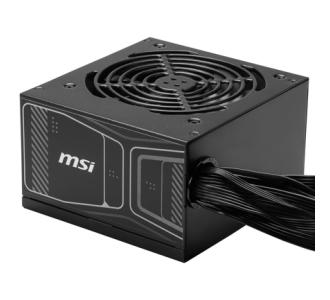 Fuente de Poder MSI MAG A750GN PCIE5 750W ATX No Modular 80 Plus Gold Full PCIe 5.1 24 pin Fan 120mm Negro
