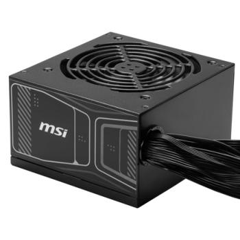 Fuente de Poder MSI MAG A850GN PCIE5 850W ATX No Modular 80 Plus Gold Full PCIe 5.1 24 pin Fan 120mm Negro