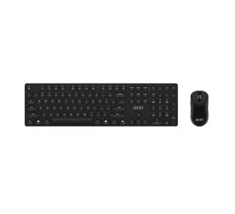 Kit Teclado Mouse MSI Forge L210 W Inalambrico USB 1600DPI Ingles