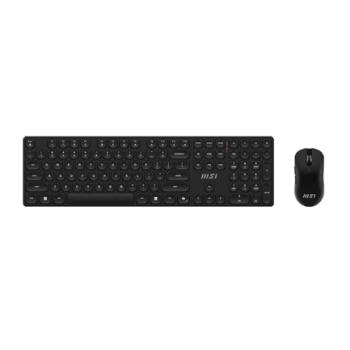 Kit Teclado Mouse MSI Forge L210 W Inalámbrico USB 1600DPI Ingles