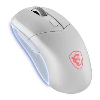 Mouse MSI Versa 300W Wireless 8000 DPI 6 Botones Blanco