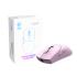 Mouse MSI Forge GM340 W Violet Wireless 2.4GHz 12000 DPI 6 Botones Violeta