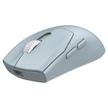 Mouse MSI Forge GM340 W Sky Wireless BT 2.4GHz 12000 DPI 6 Botones Azul
